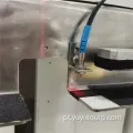 Máquina de corte de cortina vertical Yuyi eficaz 1,2 kW 220 V controlada por PLC com garantia de 1 ano